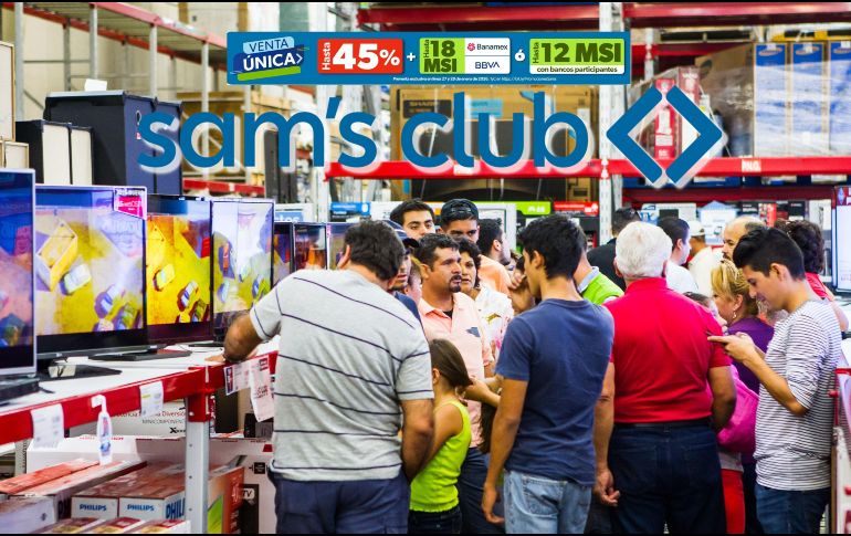 Estas son las ofertas que puedes aprovechar en este momento por la Venta Única en Tecnología en Sam's Club. EL INFORMADOR / ARCHIVO