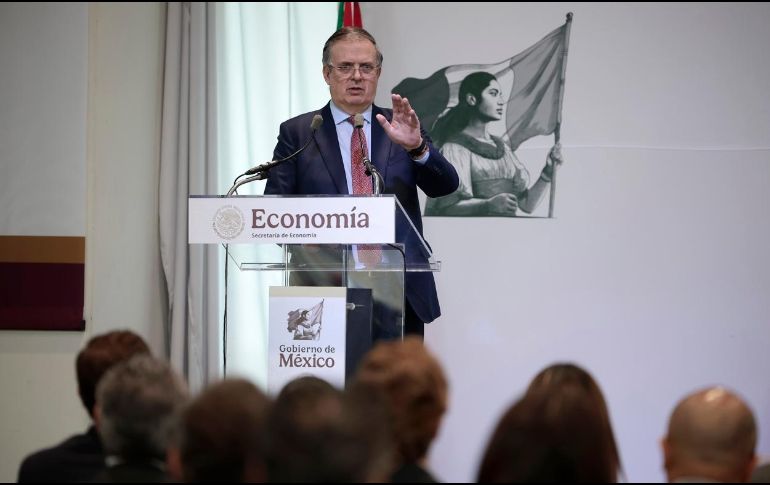 El funcionario aseguró que la delegación mexicana viajó “optimista y resuelta”. EFE/J. Méndez