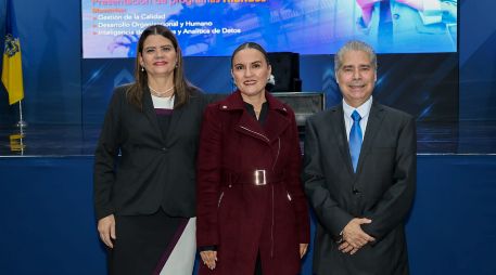 Maestra Guadalupe Jiménez, Doctora Yadira Robles y Doctor Alfredo Castro Jiménez. GENTE BIEN JALISCO / E. Escamilla