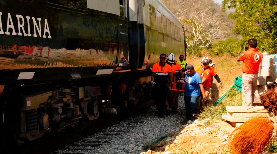 El maquinista excedió el límite de velocidad permitido de 50 Km/h. EFE/L. Villalobos