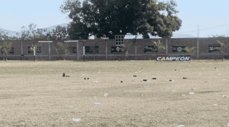 La operatividad se ejecutó como parte de las indagatorias por los homicidios de 11 personas el domingo pasado al término de un partido de fútbol en la comunidad Loma de Flores, de Salamanca. ESPECIAL