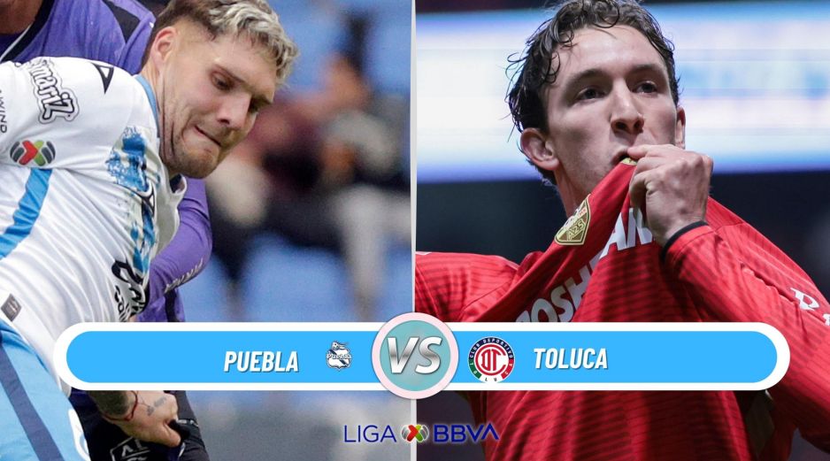Puebla y Toluca abren la Jornada 4 del Clausura 2026 en el Estadio Cuauhtémoc. ESPECIAL / IMAGO7 y CANVA
