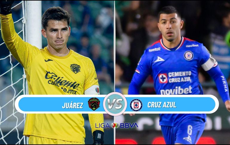 Juárez intentará sorprender a Cruz Azul en el Estadio Olímpico Benito Juárez. ESPECIAL / IMAGO7 y CANVA