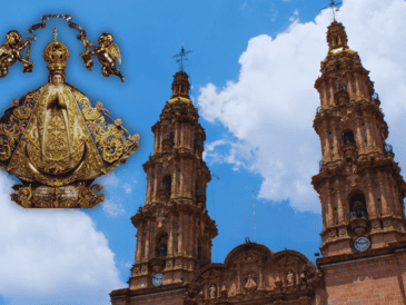 El 2 de febrero, Día de la Virgen de la Candelaria, se festeja en muchos lugares de Jalisco, como en San Juan de los Lagos. ESPECIAL / CANVA / YOUTUBE / Historia Incomprendida