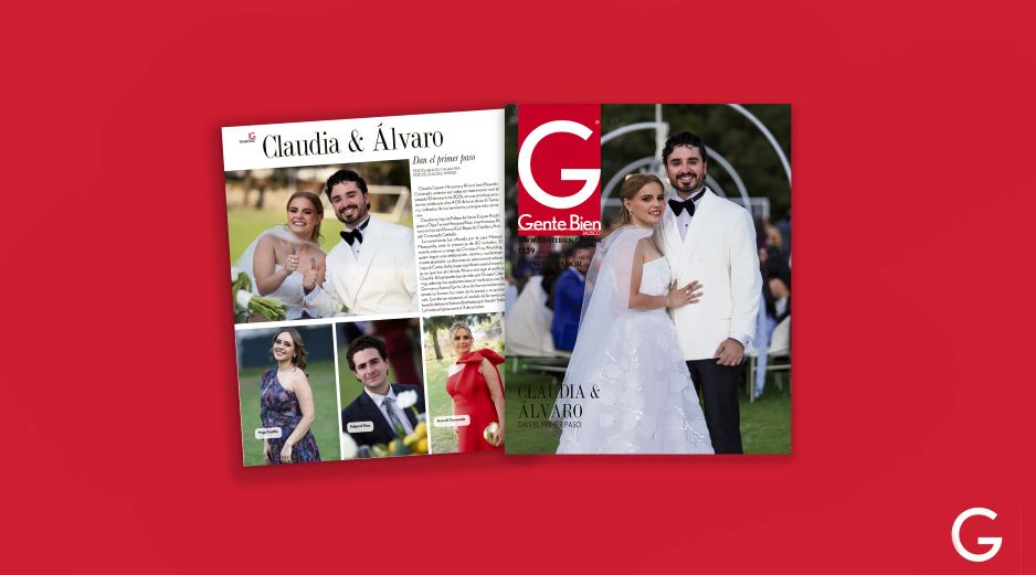 En portada: Boda civil de Claudia Esquer y Álvaro Bayardo. GENTE BIEN JALISCO / Revista del 30 de enero 2026