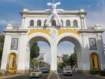 Pieza monumental titulada “No Bunny”, de Diego de Erice, quien explica que este nombre es un juego de palabras inspirado en el concepto “nobody” (nadie). EL INFORMADOR/ J. Acosta