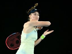 La kazaja disputará la Final de un Grand Slam por primera vez desde 2023. EFE/J. Carrett