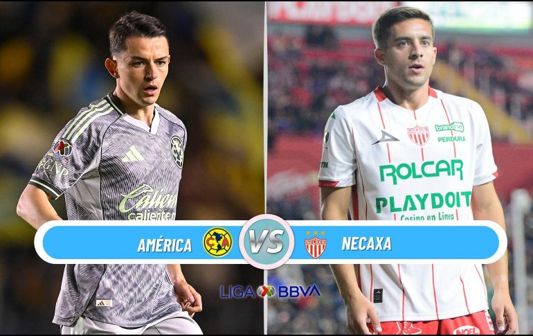 América recibe a Necaxa en el Estadio Ciudad de los Deportes por la Jornada 4 del Clausura 2026. ESPECIAL / IMAGO7 y CANVA