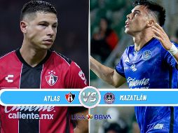 Atlas enfrenta a Mazatlán en el Estadio Jalisco por la J4 del Clausura 2026. ESPECIAL / IMAGO7 y CANVA