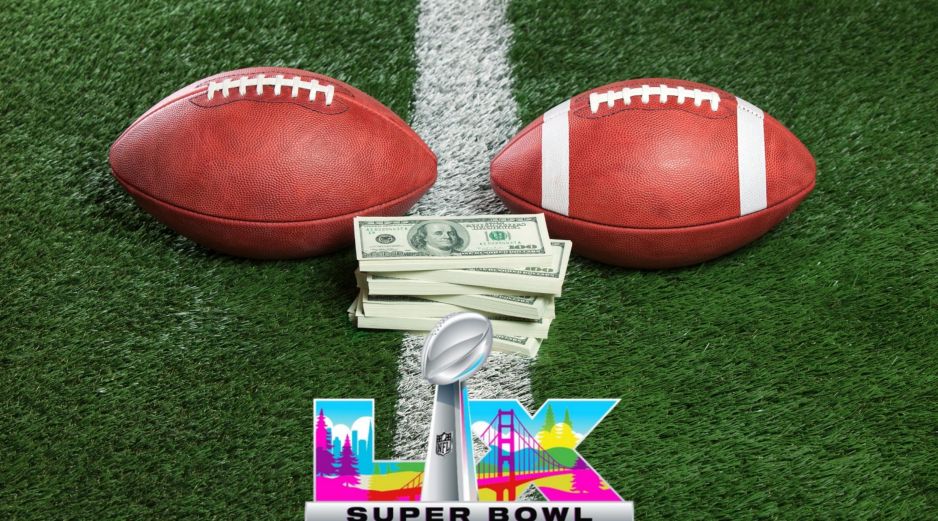El precio de las entradas para el partido por el campeonato de la NFL, que es el evento deportivo más visto en Estados Unidos, no ha dejado de aumentar desde la edición inaugural. ESPECIAL / CANVA