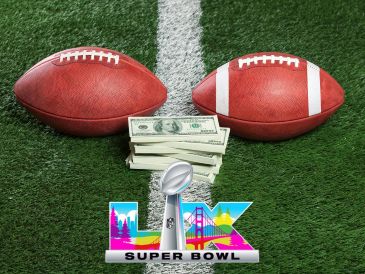 El precio de las entradas para el partido por el campeonato de la NFL, que es el evento deportivo más visto en Estados Unidos, no ha dejado de aumentar desde la edición inaugural. ESPECIAL / CANVA