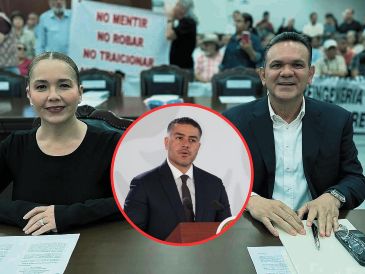 El titular de la SSPC mencionó que los legisladores de Movimiento Ciudadano están resguardados con custodia en el hospital. EFE / Presidencia / SUN / ARCHIVO