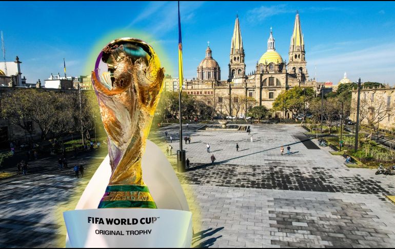 México será el primer país de Norteamérica en recibir el trofeo, con Guadalajara como segunda ciudad en tenerlo. ESPECIAL / EL INFORMADOR y AFP