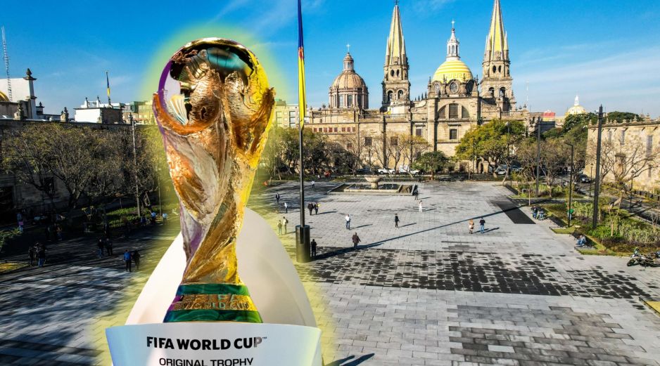 México será el primer país de Norteamérica en recibir el trofeo, con Guadalajara como segunda ciudad en tenerlo. ESPECIAL / EL INFORMADOR y AFP