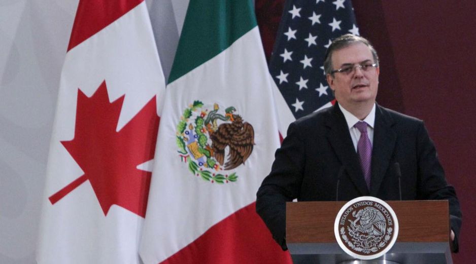 Ebrard agregó que el 4 de febrero se llevará a cabo una reunión en Palacio Nacional entre la Presidenta Claudia Sheinbaum y empresarios de los comités de inversión del país. NTX / ARCHIVO