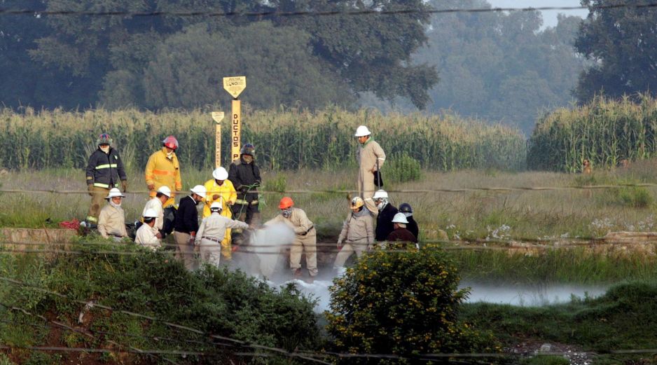 Autoridades federales localizaron y aseguraron 12 tomas clandestinas en poliductos de Pemex en Zapotlanejo, Tototlán y Zapopan. EFE/ARCHIVO