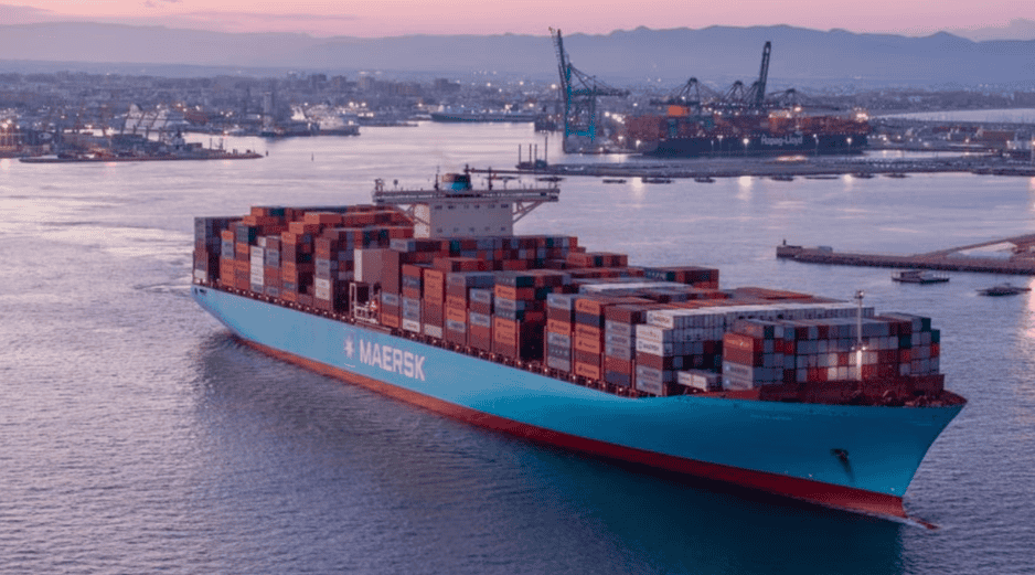 China no está de acuerdo con la decisión de que la firma danesa sea ahora quien se haga cargo de los puertos. CANVA