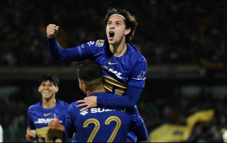 Jordan Carrillo hizo dos de los goles universitarios. SUN/C. Mejía