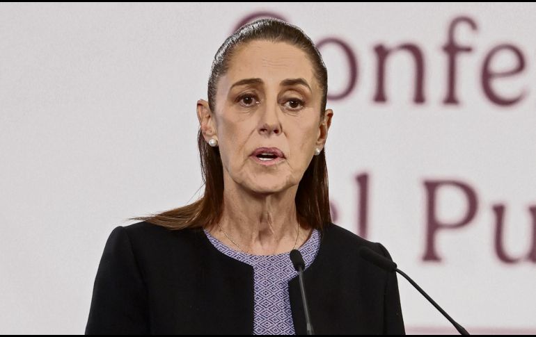 Claudia Sheinbaum, Presidenta de México. EL UNIVERSAL