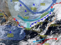 La CNPC exhorta a la población a mantenerse informada mediante fuentes oficiales de la CNPC y la Conagua. ESPECIAL / Conagua