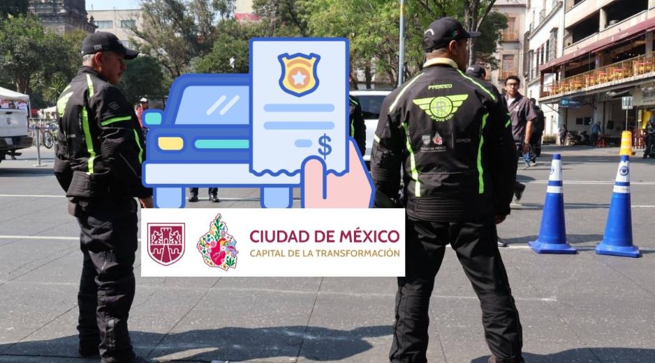 Así quedarán las tarifas de las multas vehiculares en CDMX a partir de mañana. ESPECIAL / FACEBOOK Secretaría de Movilidad CDMX