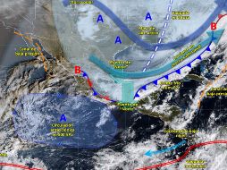 El SMN advierte que estas condiciones pueden ocasionar crecidas de ríos, deslaves, inundaciones, caída de árboles y riesgos en tramos carreteros, por lo que recomienda a la población mantenerse informada y extremar precauciones. ESPECIAL/ SMN.