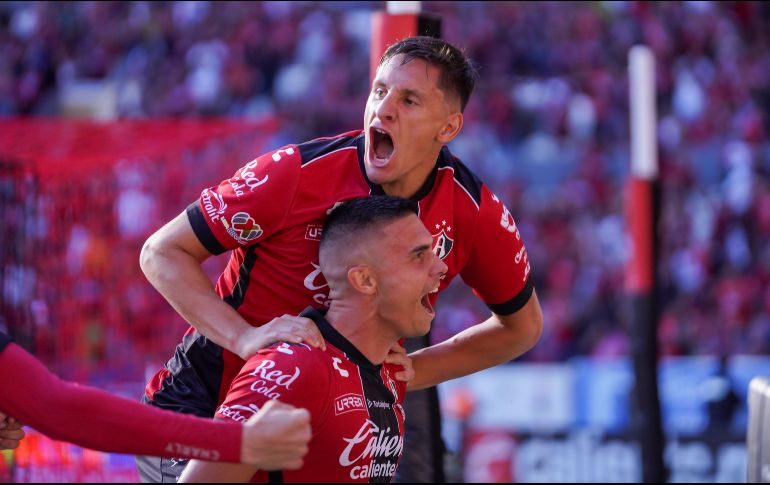 Atlas hiló su segundo triunfo consecutivo del semestre y se colocó momentáneamente en el tercer lugar de la tabla general con nueve unidades. IMAGO7.