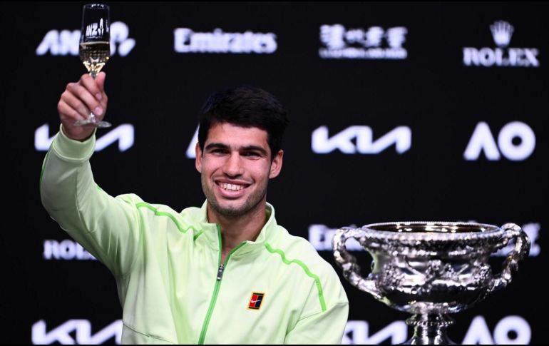 Carlos Alcaraz aseguró este domingo 1 de febrero que la conquista del título que llevaba 
