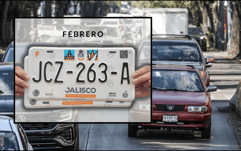 Las personas que no realizaron el pago de su refrendo vehicular en 2025 y que estén obligadas a sustituir sus láminas deberán cubrir en 2026 el costo de la dotación de placas. EL INFORMADOR/ARCHIVO