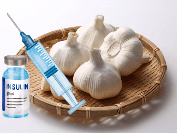 El ajo podría ayudar a disminuir los niveles de glucosa en sangre al favorecer un mejor aprovechamiento de la insulina disponible. CANVA