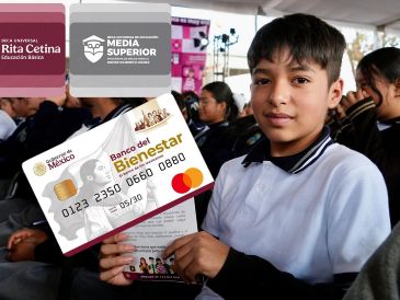 Es importante considerar que los depósitos de la Beca Rita Cetina no se realizan de manera mensual, sino que son pagos bimestrales. ESPECIAL / Programas del Bienestar y CANVA