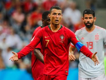 El astro luso no estuvo ni en el banquillo en el duelo que se disputó en el estadio Príncipe Faisal bin Fahd Stadium, de Riad. Imago7 / ARCHIVO