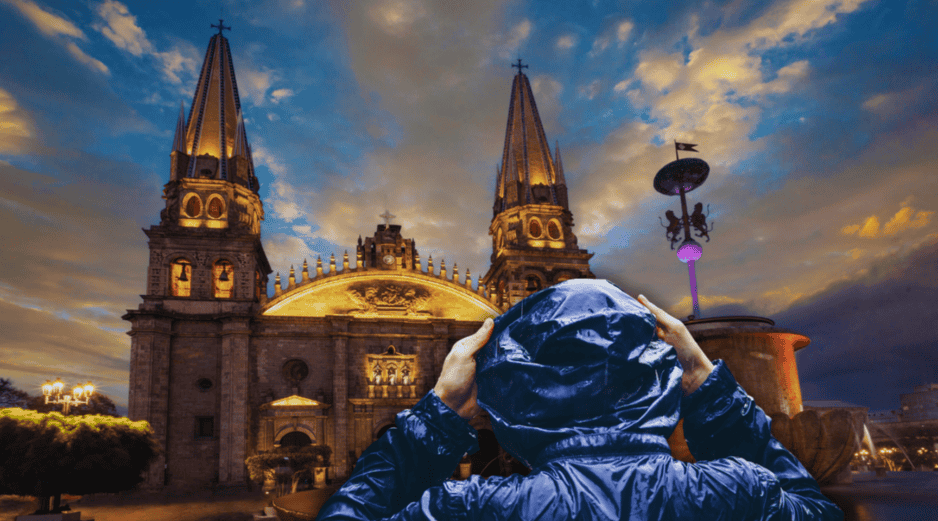 La probabilidad de lluvia este lunes es del 59% por ciento y se espera lluvia entre las 18:00 y las 19:00 horas. ESPECIAL / CANVA