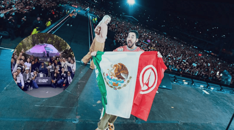 Con esta singular “tamaliza”, Linkin Park demostró que su regreso a los escenarios también está lleno de cercanía, empatía y sabor local. INSTAGRAM / LINKIN PARK / CANVA