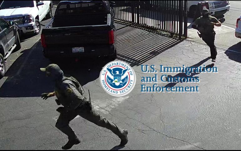 Así fue la persecución de ICE en contra de un mexicano que se encontraba en una iglesia cristiana. EFE /  Hills United Methodist Church Hispanic Mission