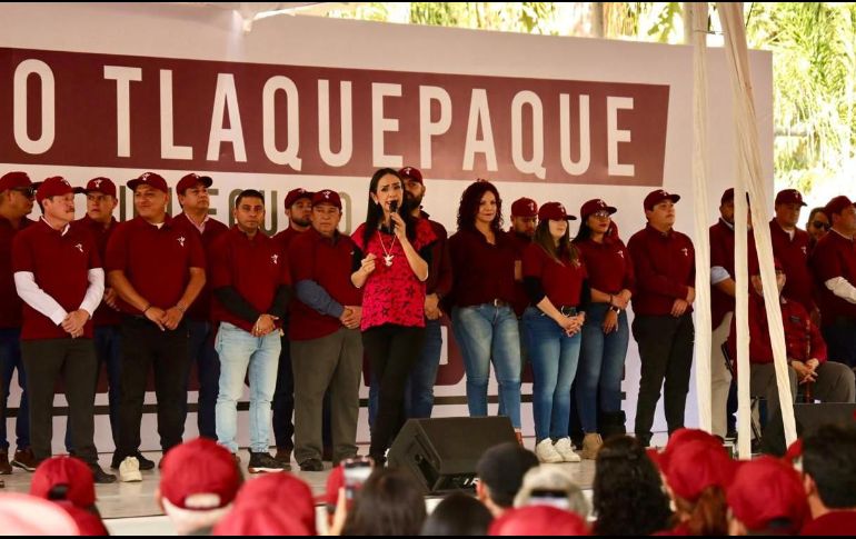 La presidenta hizo un llamado claro a cerrar filas y a mantener el trabajo incansable y cercano con la población. ESPECIAL