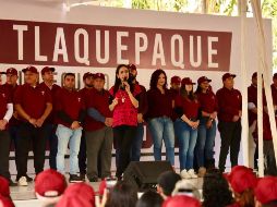 La presidenta hizo un llamado claro a cerrar filas y a mantener el trabajo incansable y cercano con la población. ESPECIAL