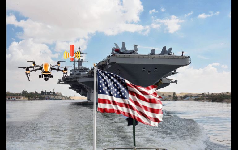 En la imagen, el portaaviones USS Abraham Lincoln que se encuentra cerca de Teherán como presión en la zona, EFE / ARCHIVO