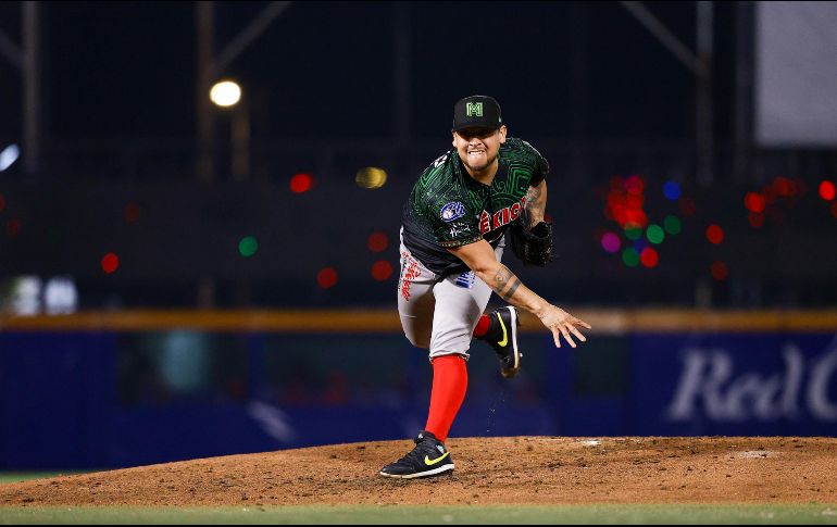 Luis Miranda fue el MVP del juego. Lanzó seis entradas de cinco ponches y sólo dos hits. CORTESÍA/Charros de Jalisco