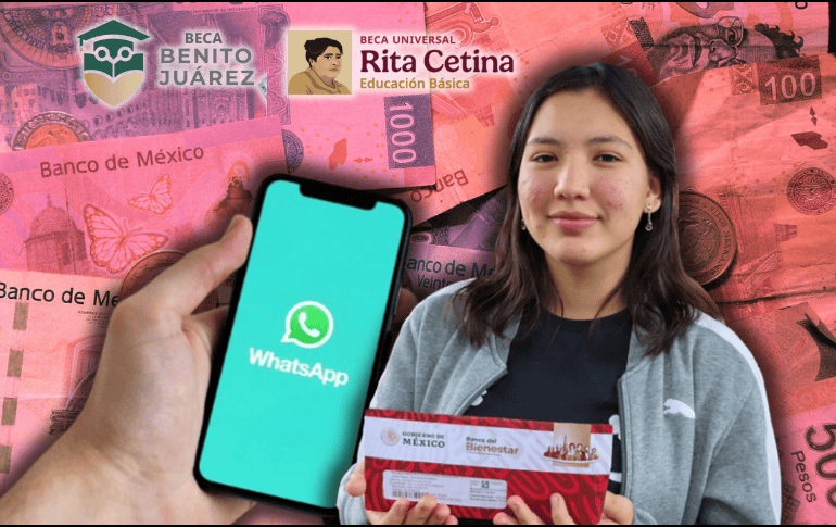Millones de beneficiarios de las becas Rita Cetina y Benito Juárez se encuentran a la espera de la publicación del calendario de pagos. ESPECIAL/Becas Benito Juárez/Canva