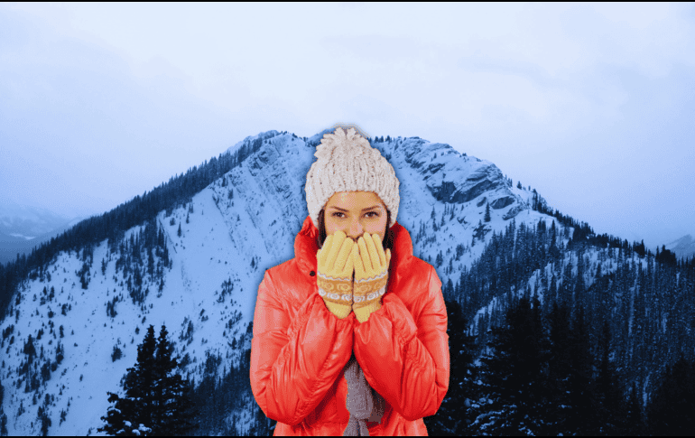 Existen condiciones para la caída de nieve o aguanieve en cimas del Popocatépetl, Iztaccíhuatl, Pico de Orizaba y Cofre de Perote. ESPECIAL / CANVA