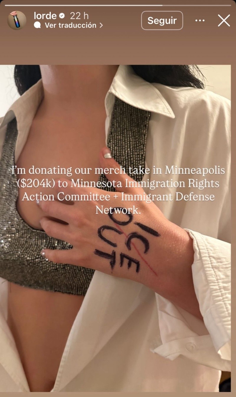 ESPECIAL / IG / @lorde