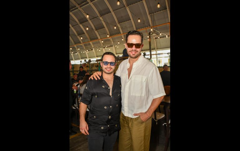 Mario Michel y Santi Villaseñor. GENTE BIEN JALISCO / M. Rached