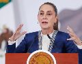 Sheinbaum calificó como “absolutamente falsas” las declaraciones de Donald Trump. EFE/ I. Esquivel