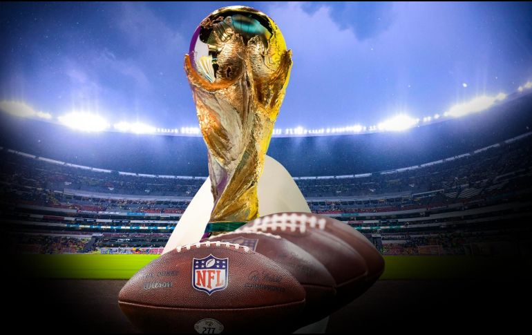 Este año, el Estadio Azteca no solo se prepara para el Mundial, sino que acaba de confirmar oficialmente el regreso de la NFL para diciembre. ESPECIAL / IMAGO7, AFP y CANVA