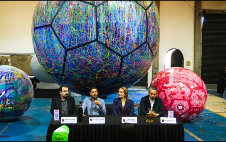 El proyecto “El balón rueda hasta Jalisco” reunirá a artistas locales que intervendrán balones gigantes con identidad cultural del Estado. EL INFORMADOR/J. Acosta