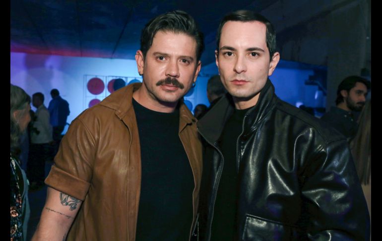 Alfredo Martínez y Gabriel Félix. GENTE BIEN JALISCO / Exposición Sofía Crimen