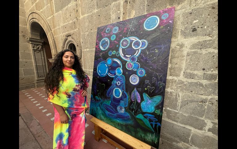 PocaSangre explicó que la muestra propone un hilo conductor que permite transitar por esos momentos. EL INFORMADOR / H. Navarro