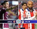 El partido entre Necaxa y Atlético de San Luis se disputará este viernes 6 de febrero. ESPECIAL / IMAGO7 y CANVA