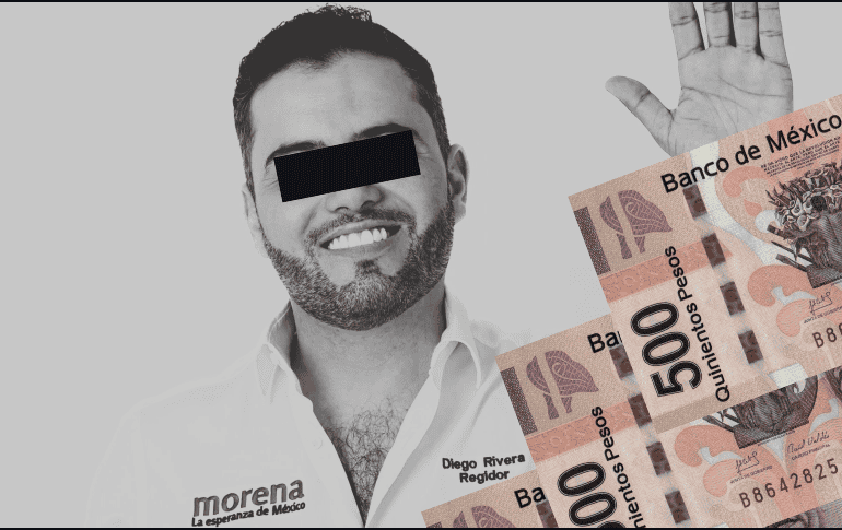 Diego Rivera Navarro enfrenta múltiples denuncias, una de ellas por extorsión y por violencia política de género en contra de regidoras del ayuntamiento. ESPECIAL